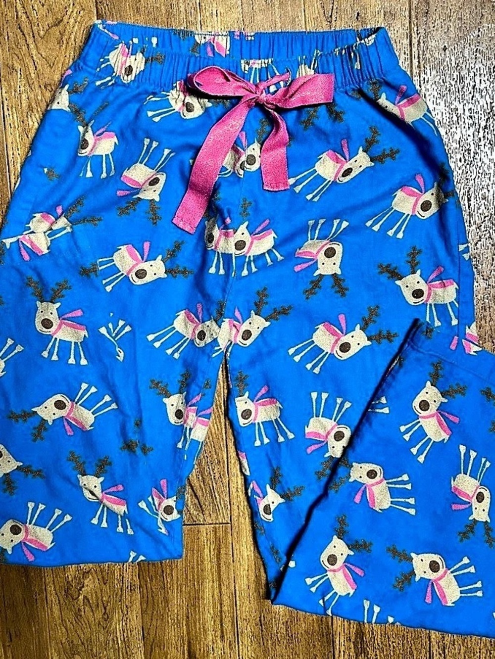 Old Navy Girls XS Blue Animal Print Shorts Like New